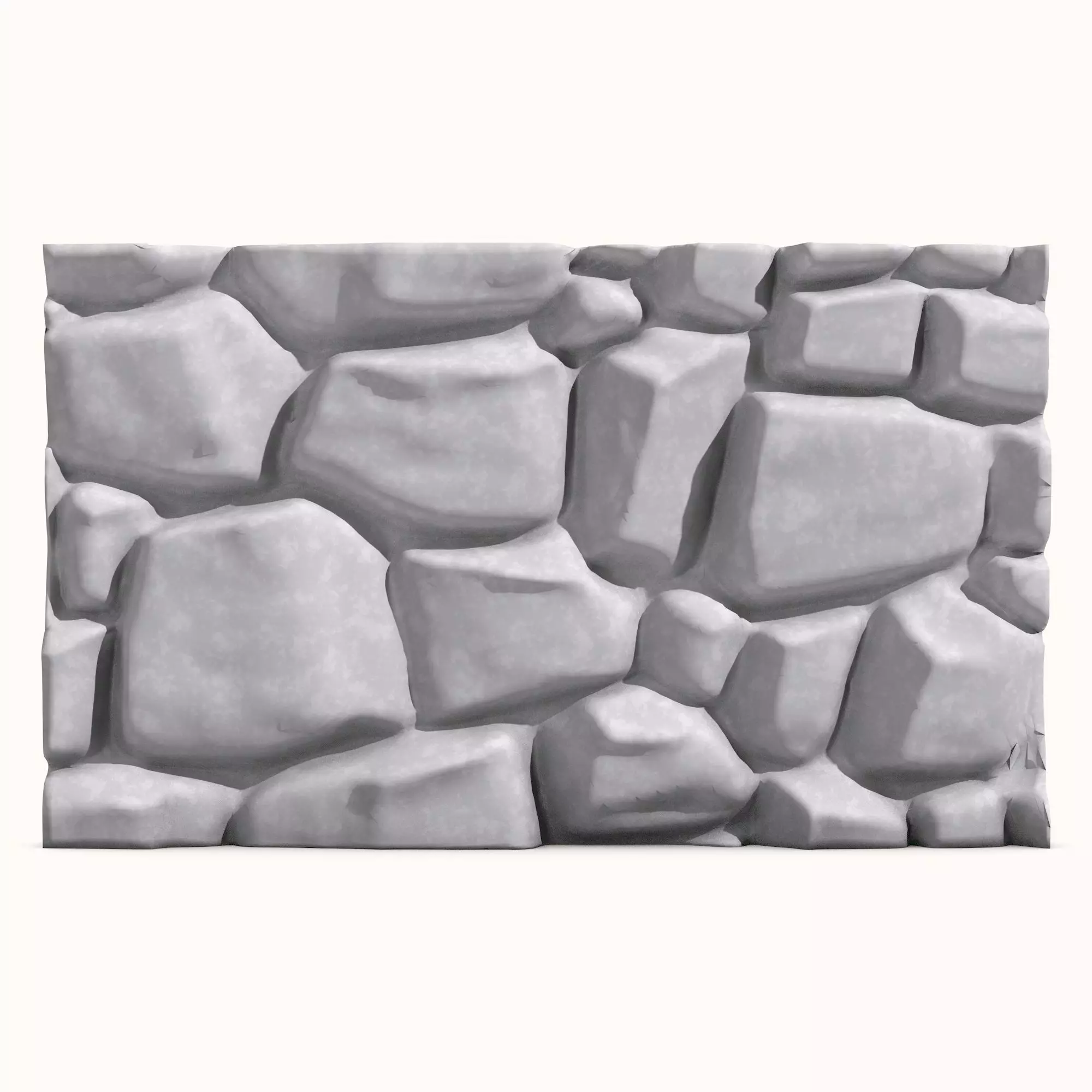 Stone wall 149 3D model_0