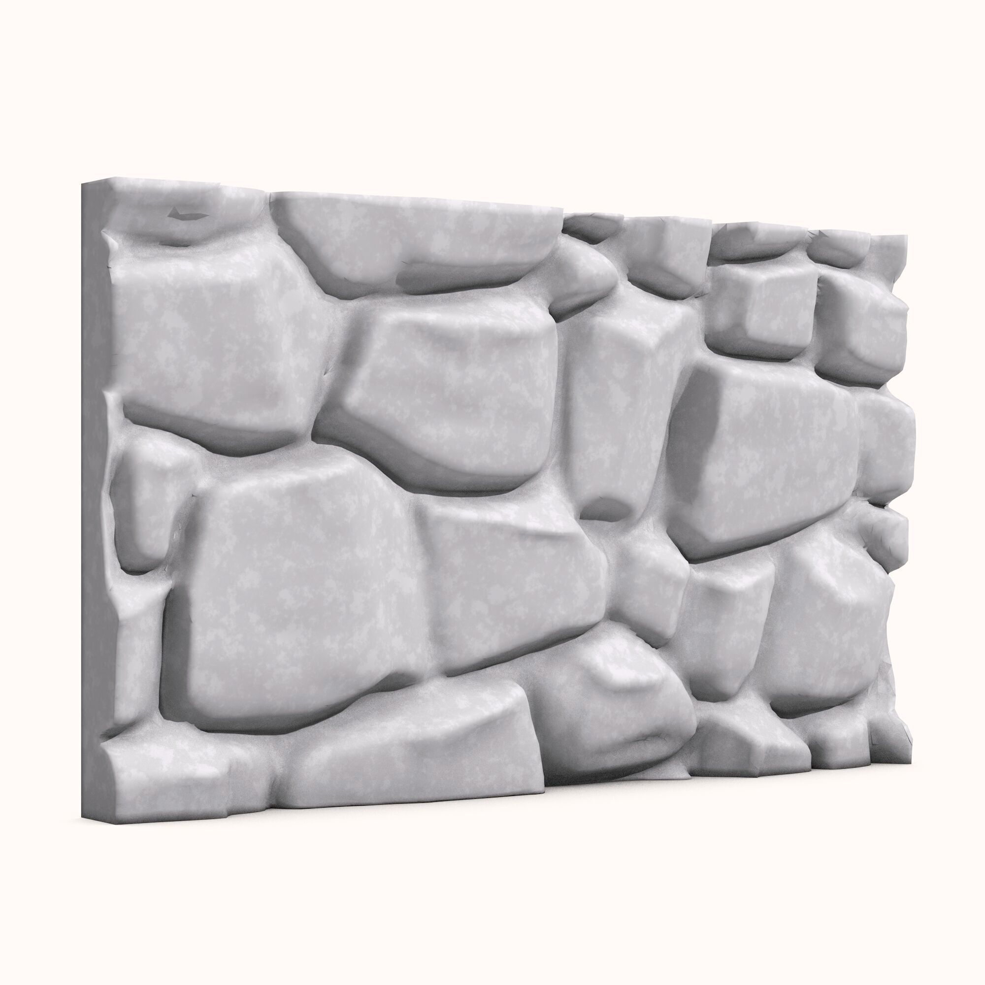 Stone wall 149 3D model_1