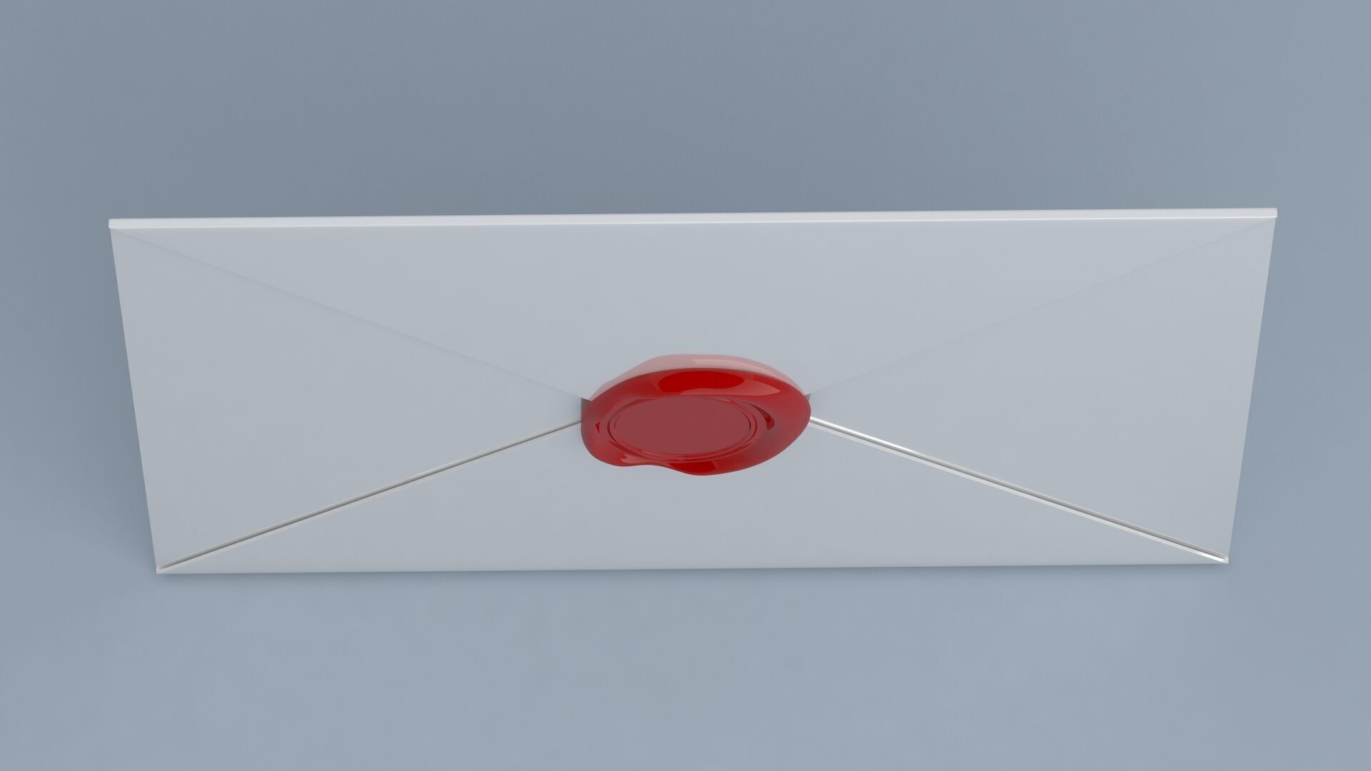 Envelope With Seal Collection 3D model_22
