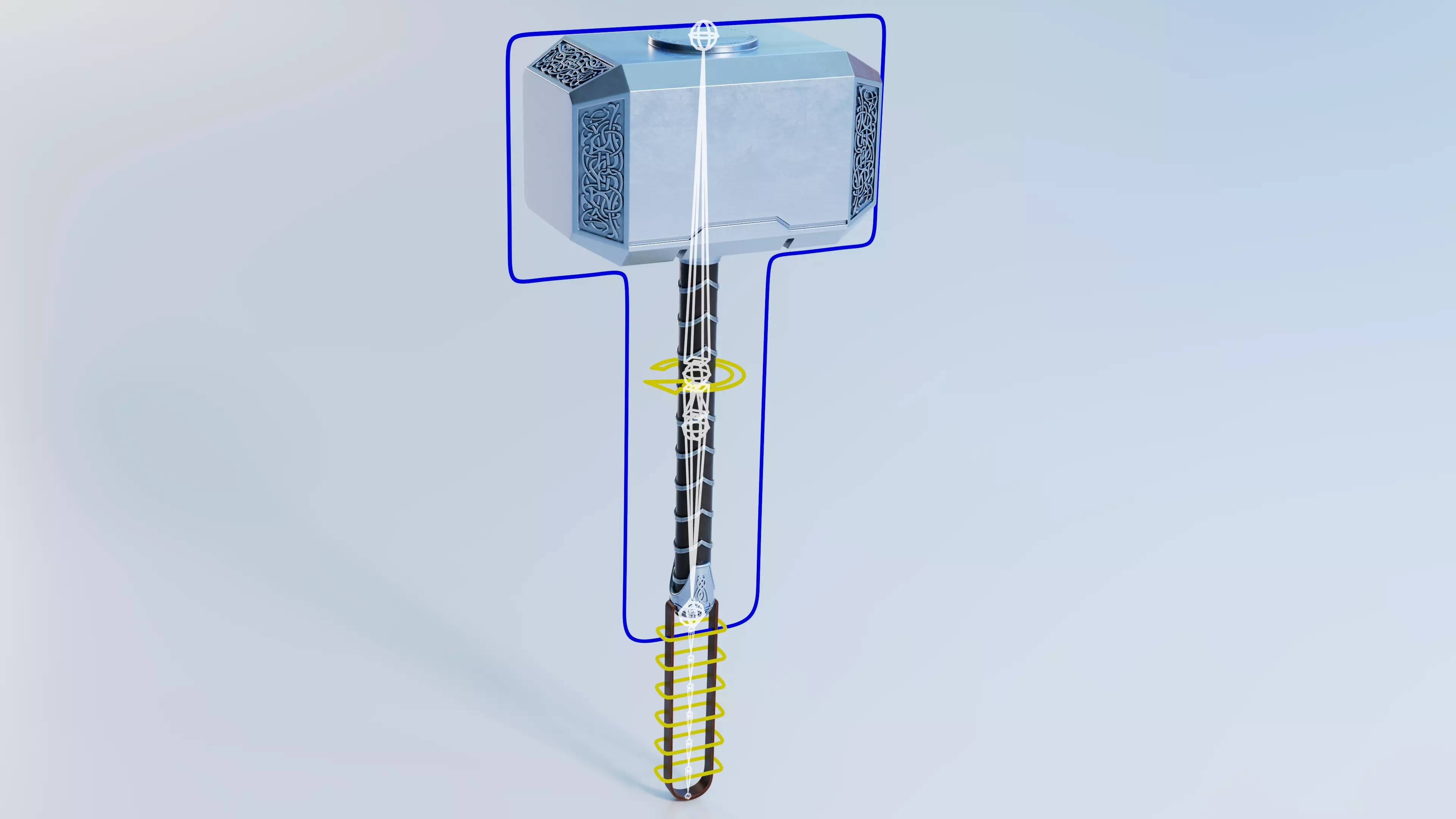 Thors Hammer 3D model