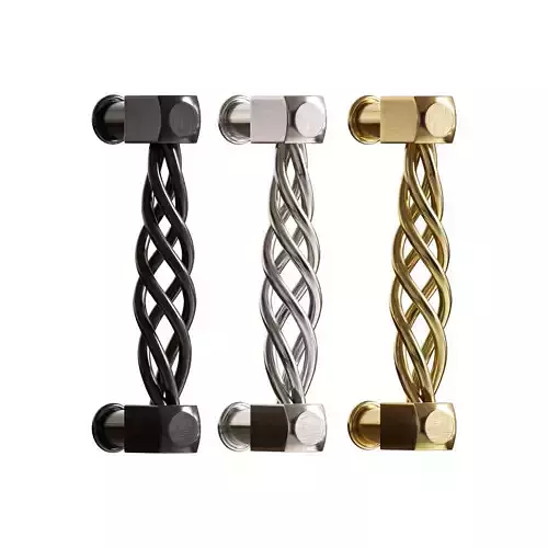 Drawer Pull Cabinet Birdcage Black Wrought Iron