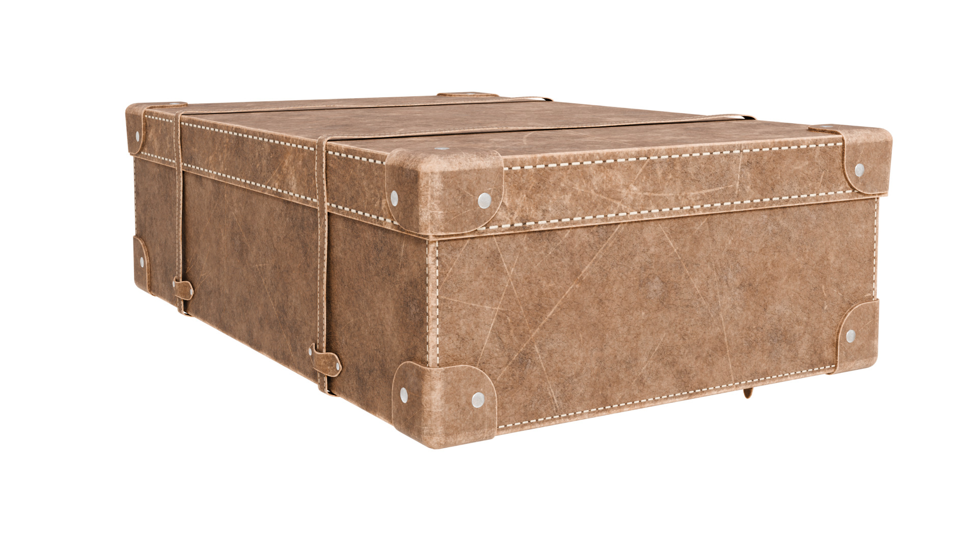 Vintage Suitcase 3D model_26