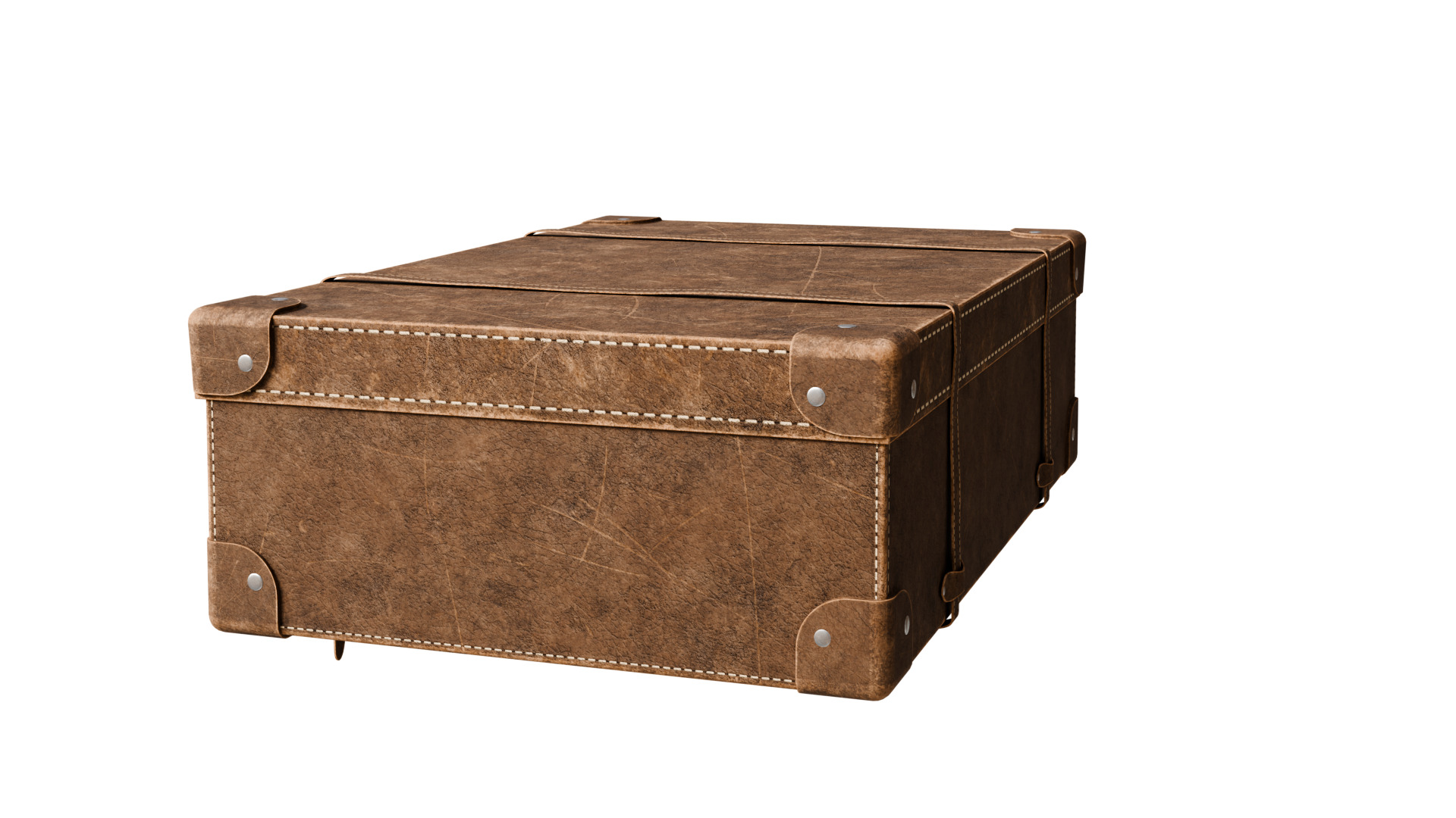 Vintage Suitcase 3D model_20