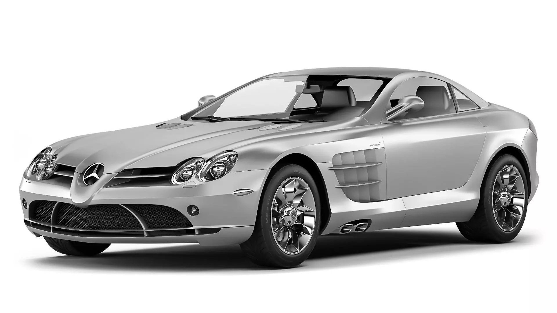 Mercedes-Benz SLR McLaren 2004 3D model