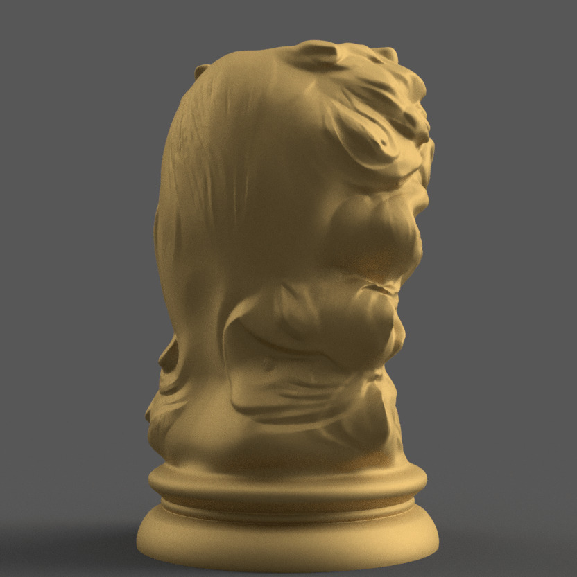 Elegant Woman Head Planter 3D STL File for Decoration 3D print model_5
