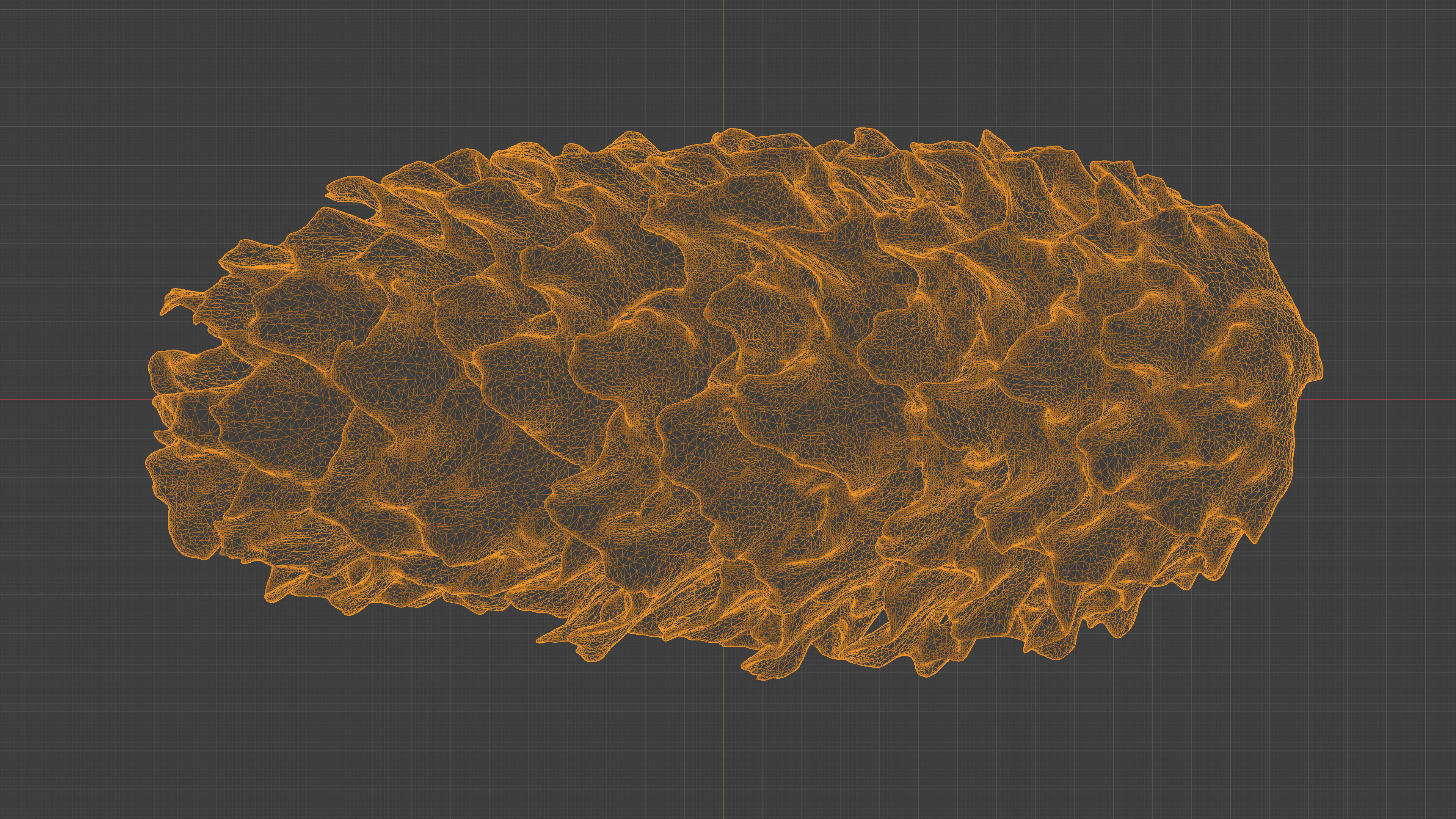 Photorealistic 3D scan of pine conifer cone Low-poly 3D model_32