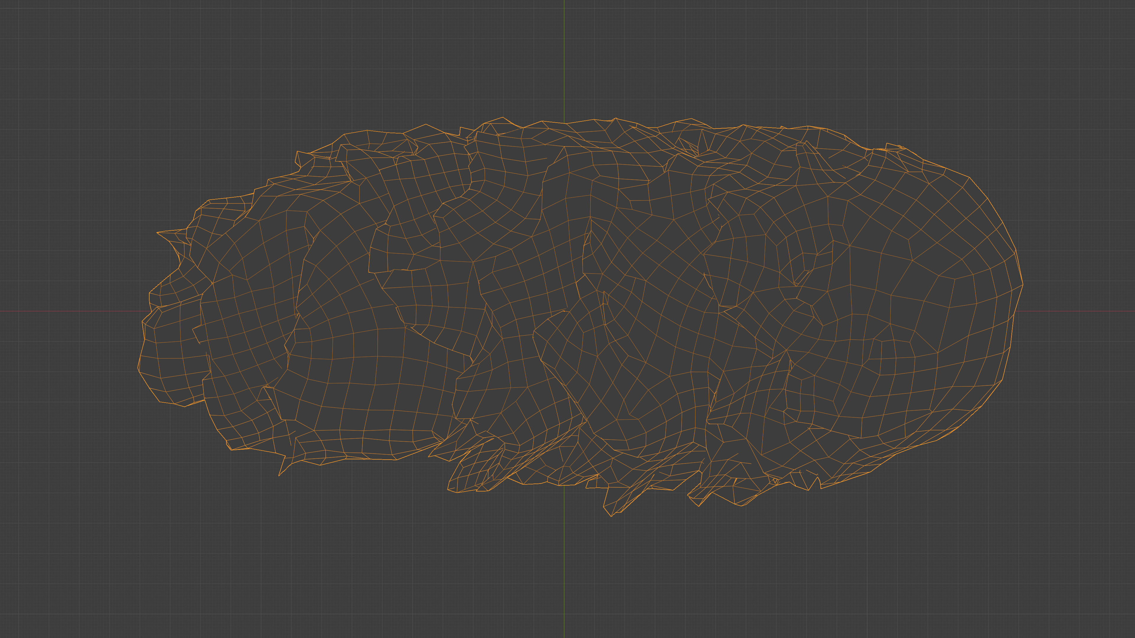 Photorealistic 3D scan of pine conifer cone Low-poly 3D model_24