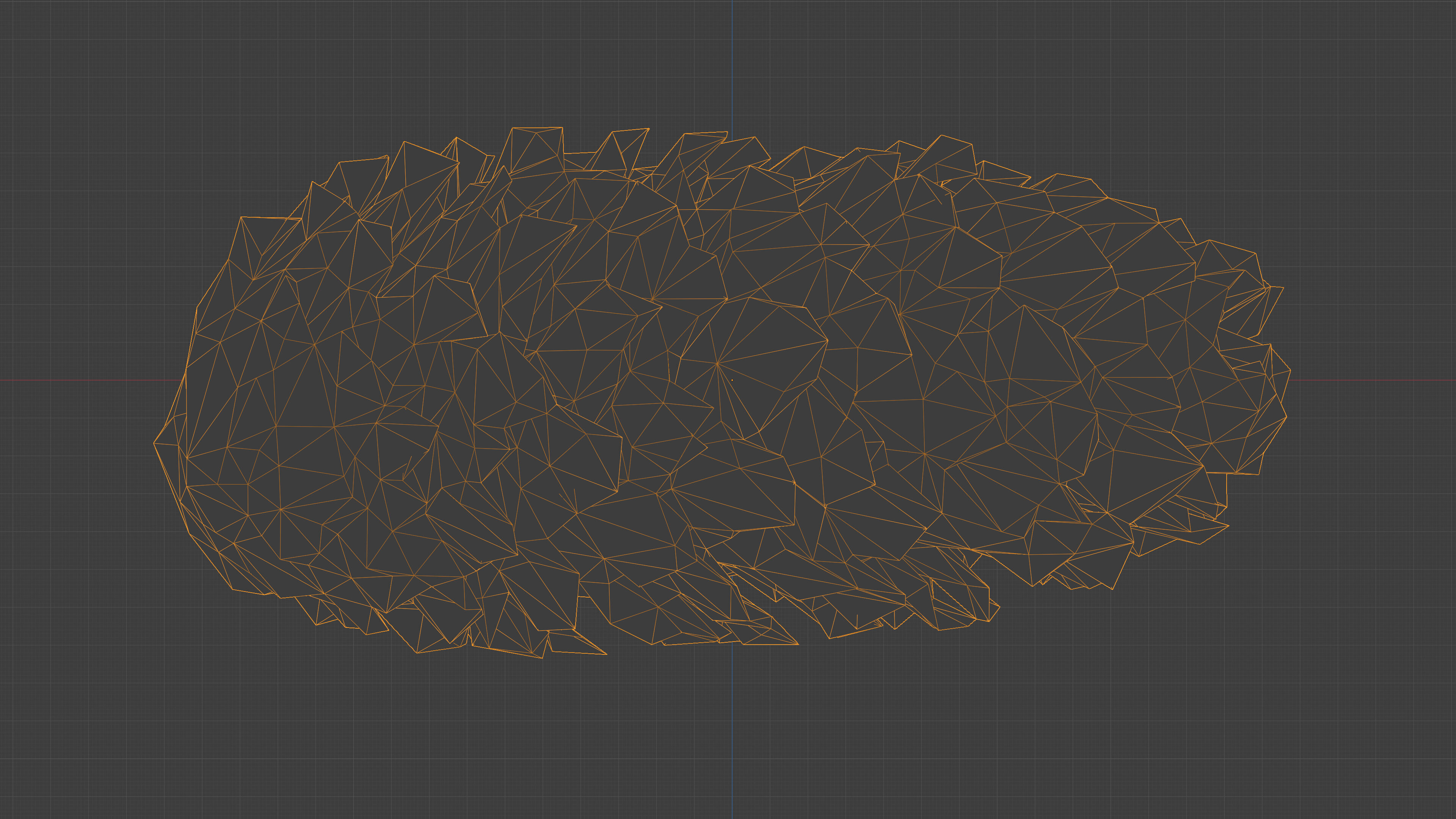 Photorealistic 3D scan of pine conifer cone Low-poly 3D model_16