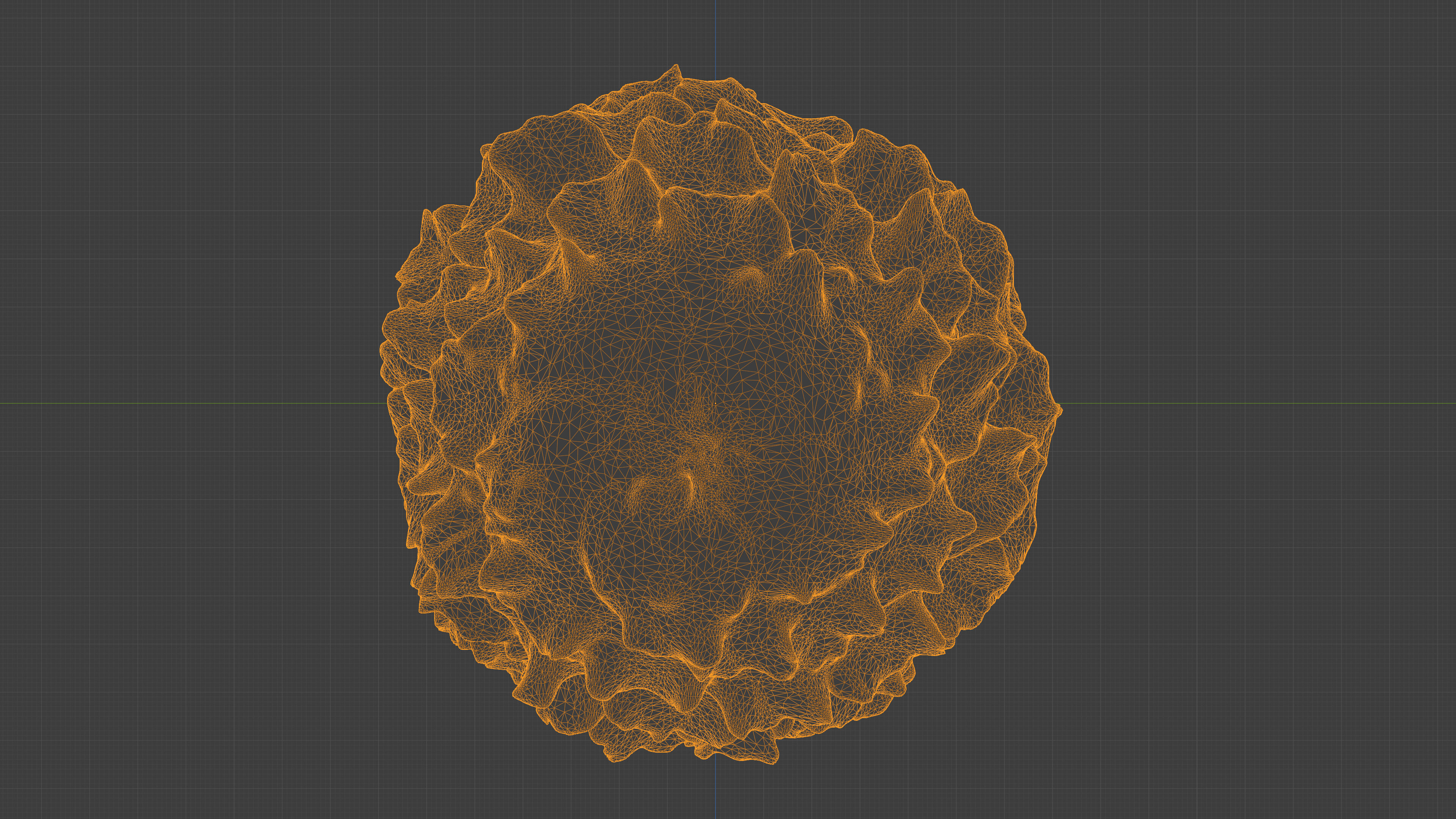 Photorealistic 3D scan of pine conifer cone Low-poly 3D model_27