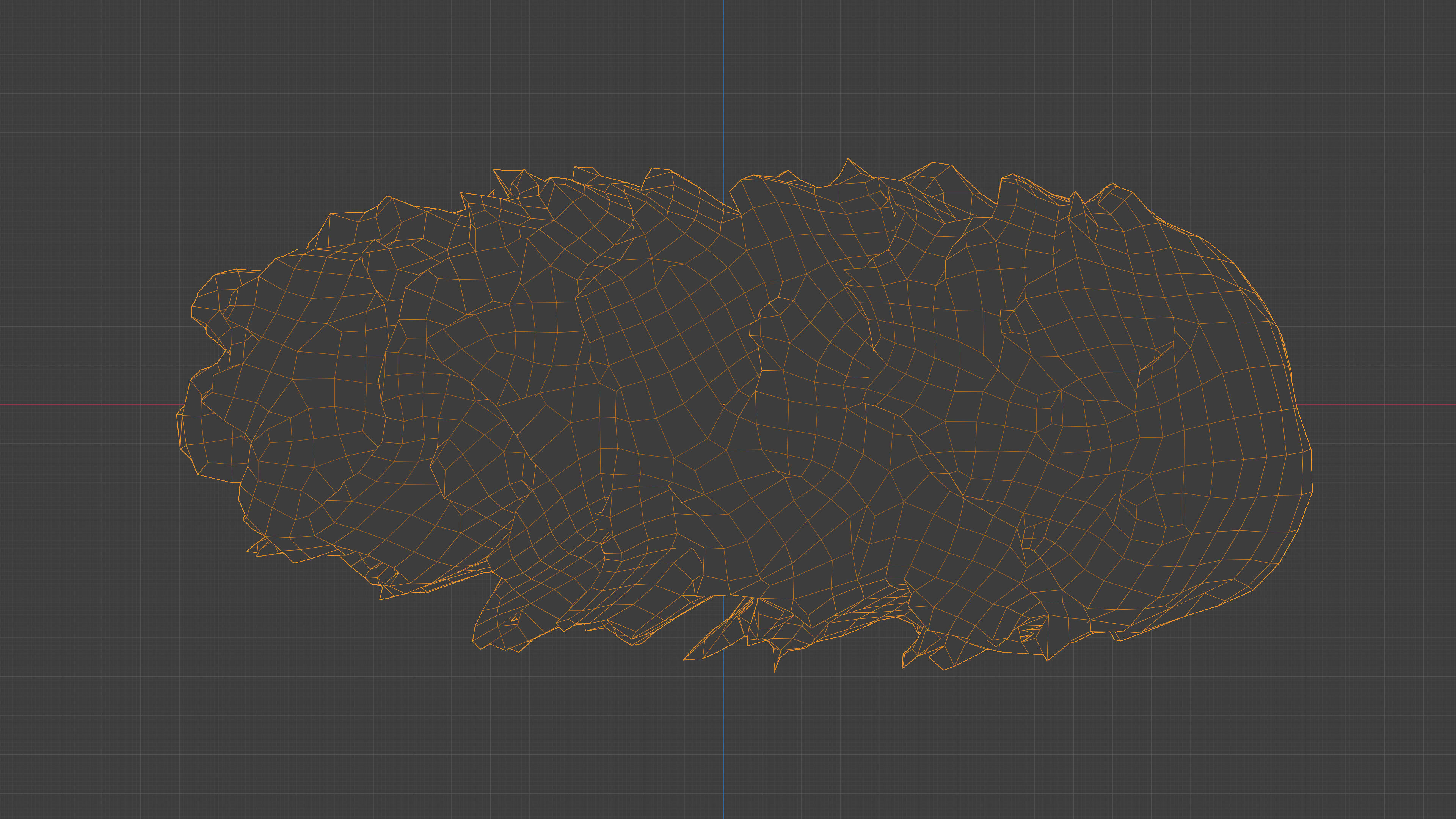 Photorealistic 3D scan of pine conifer cone Low-poly 3D model_21