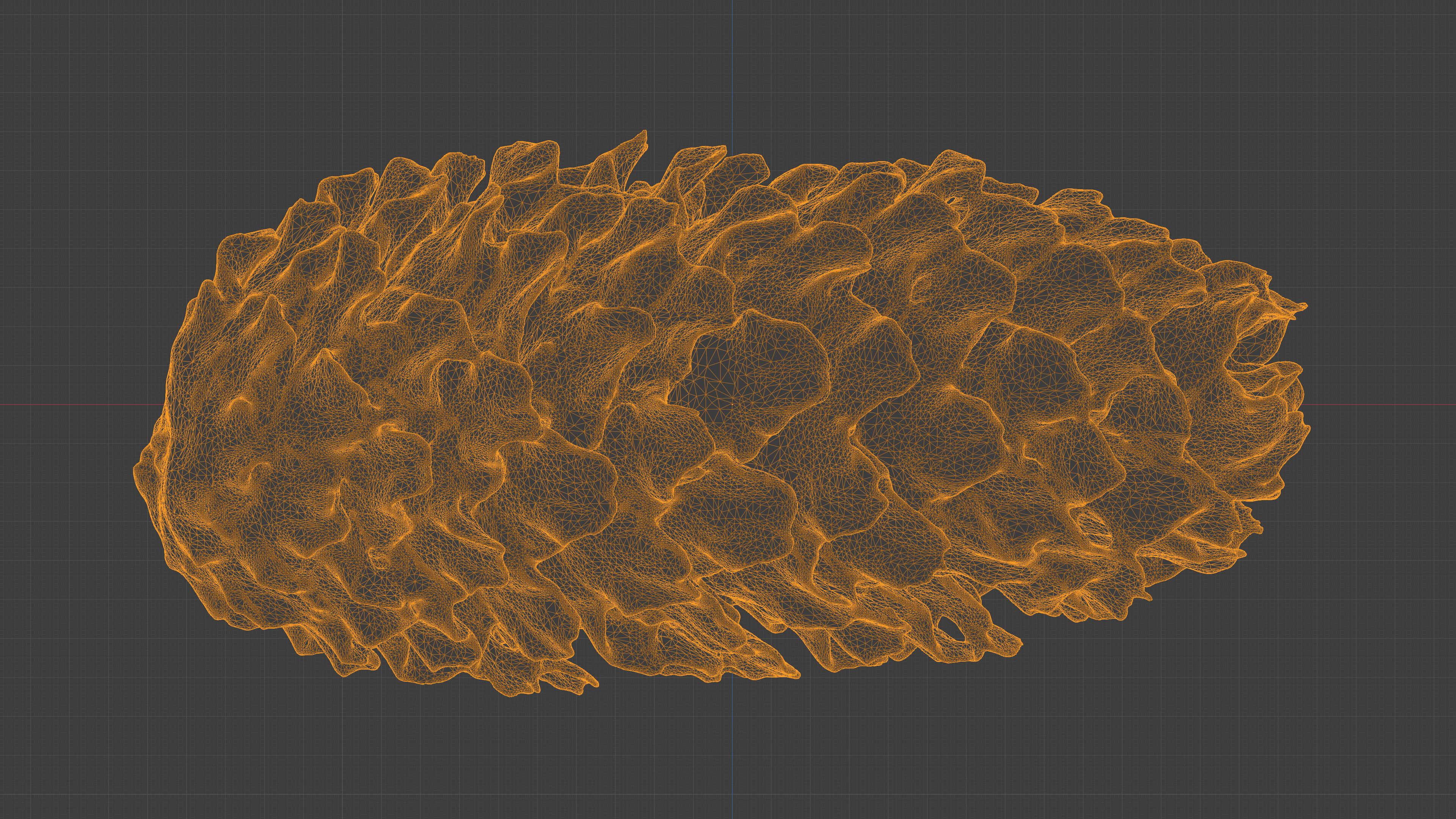 Photorealistic 3D scan of pine conifer cone Low-poly 3D model_30