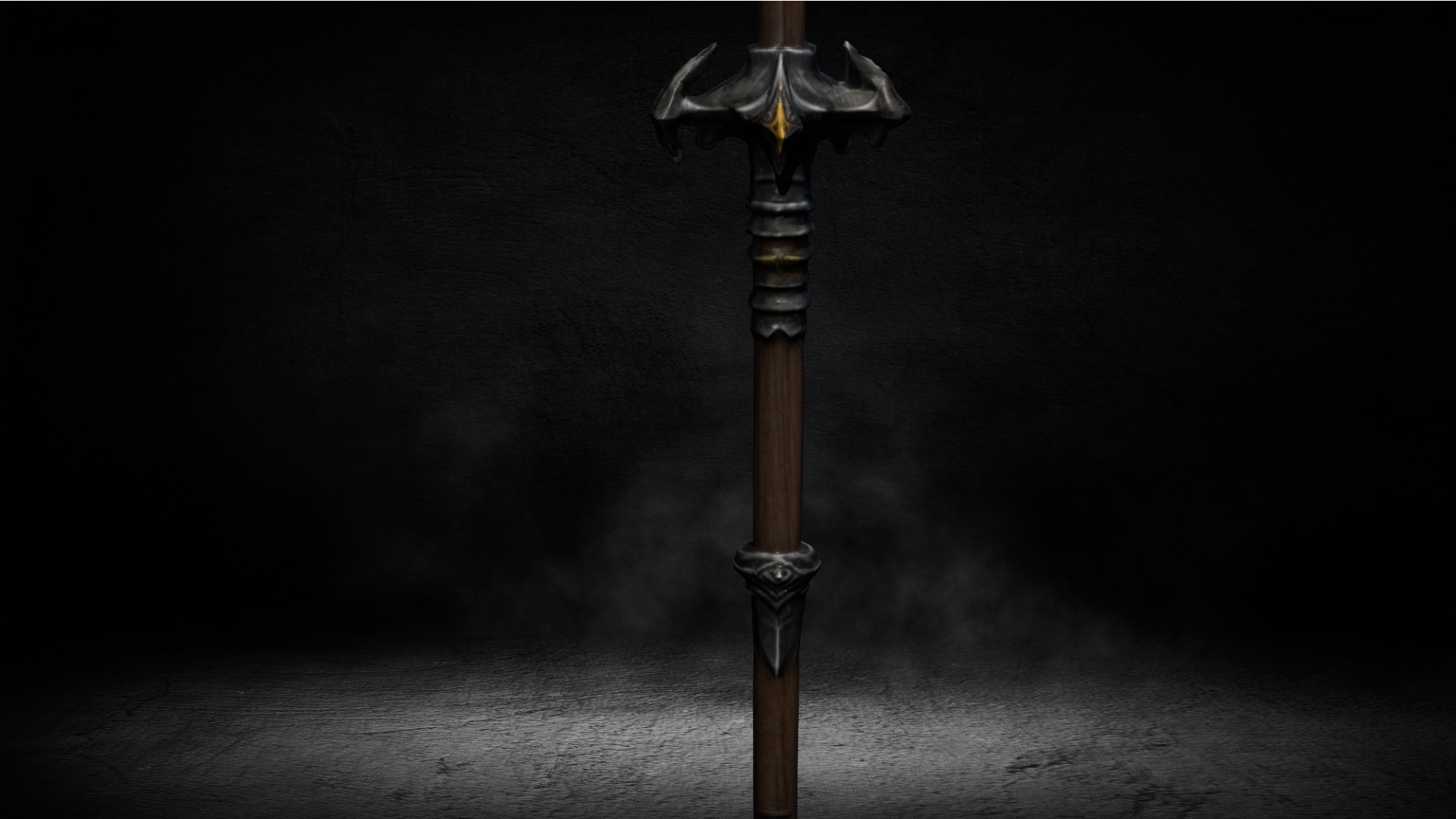 Medieval Ancient Spear High-poly 3D Model 3D model_3