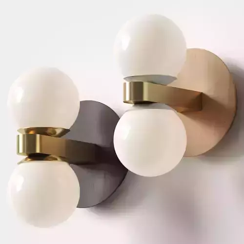 Tupelo Double Sconce by Worleys