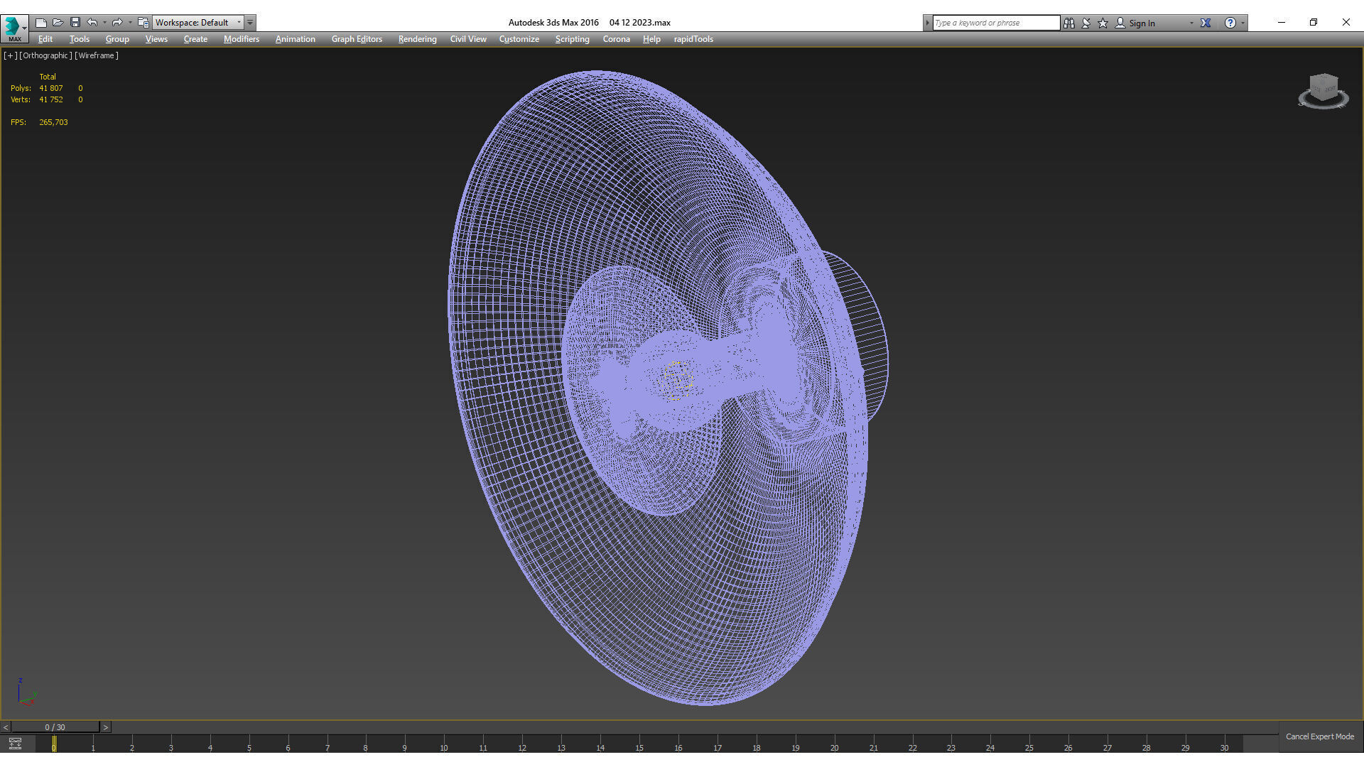 Chicago Wall Lamp by Made 3D model_5