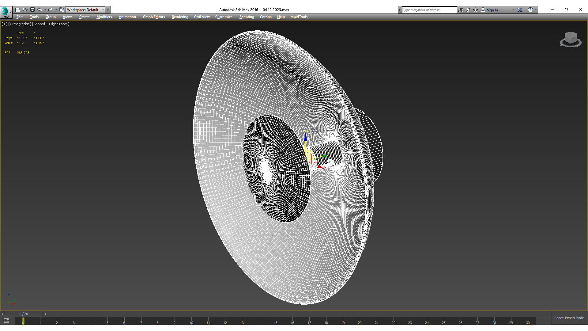 Chicago Wall Lamp by Made 3D model_3