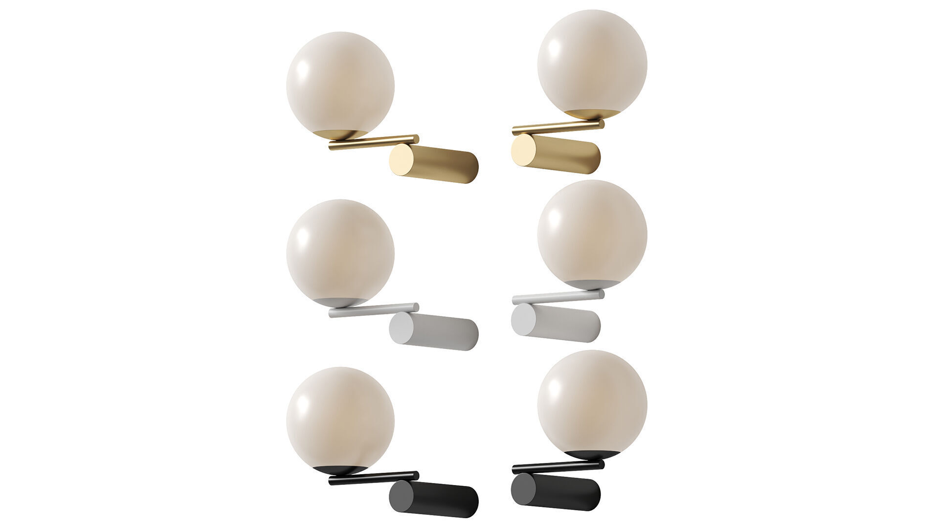 Modern Luna by Lightning Collective 3D model_2