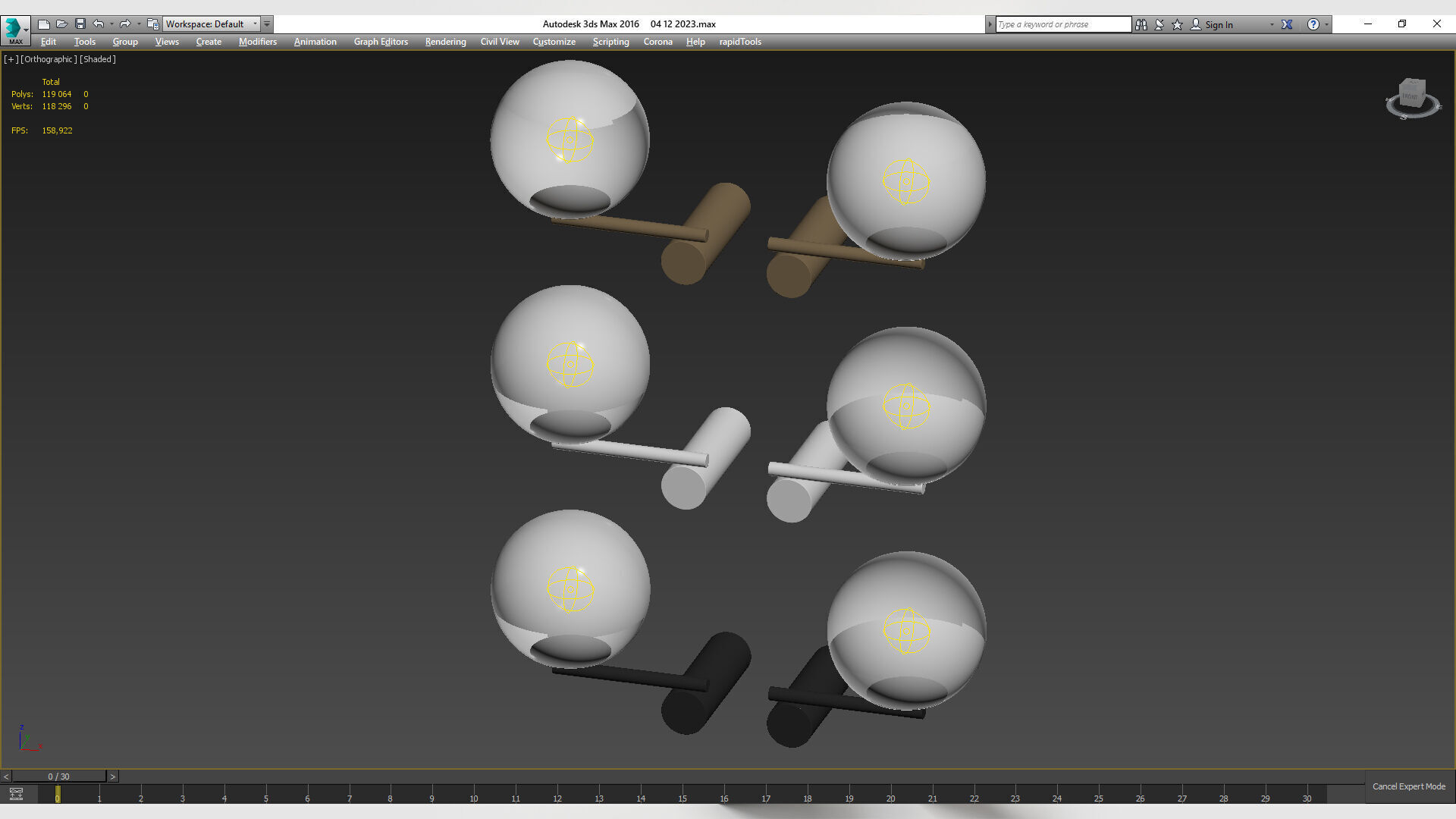 Modern Luna by Lightning Collective 3D model_5