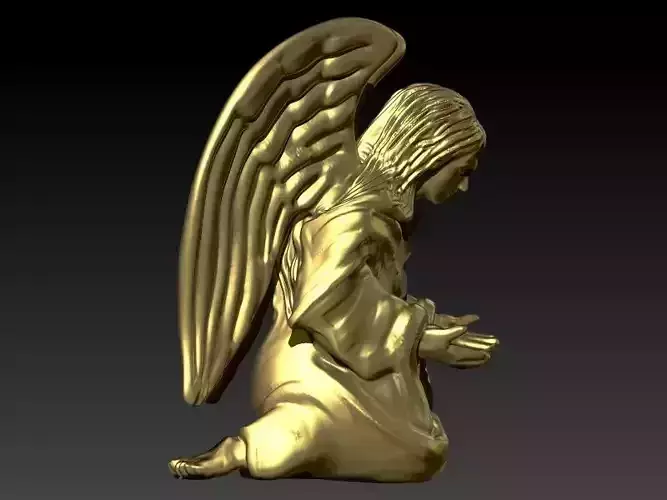 Praying Angel Pendant Necklace Charm Bracelet Jewelry