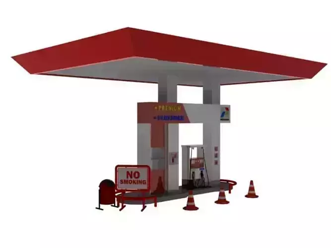 Indonesia Gas Station