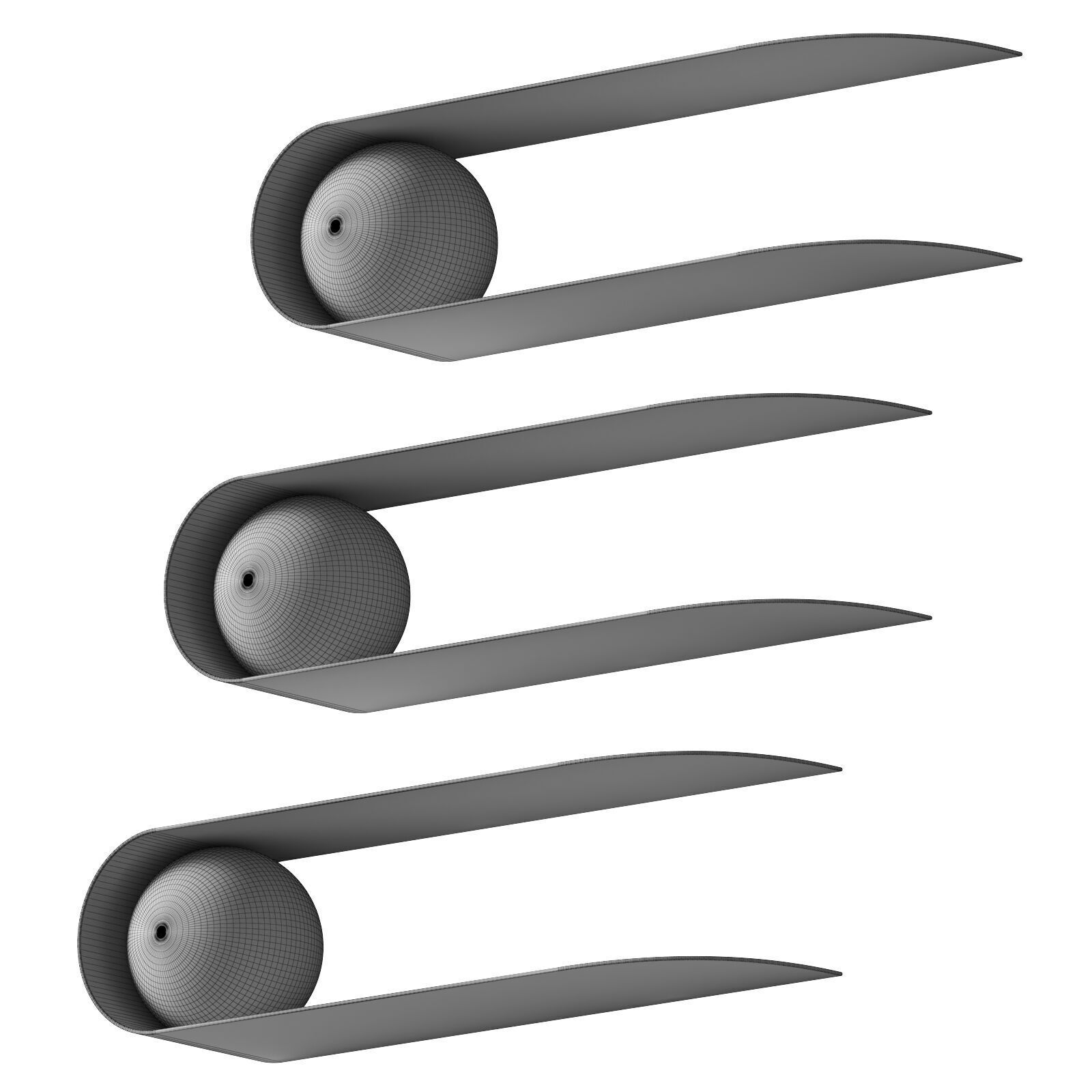 Fabbian - COMET F67 3D model_3