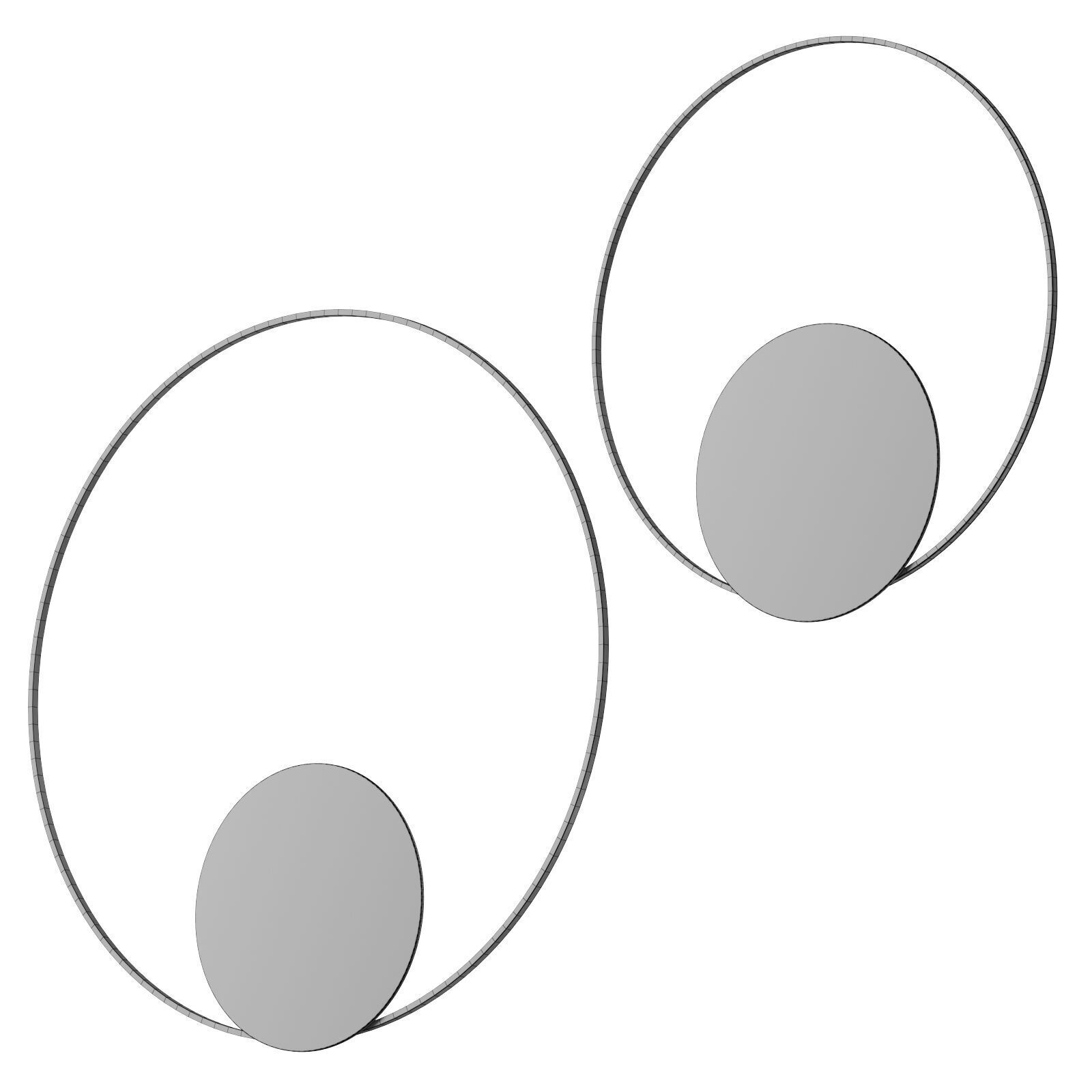 Fabbian OLYMPIC - Wall sconce 3D model_4