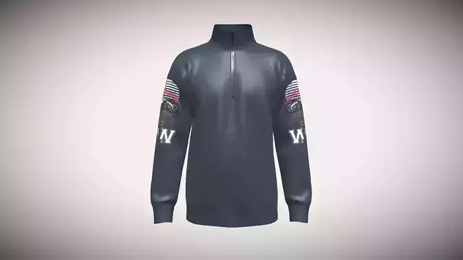 Mens Knit Jacket-JUMP In Low Poly