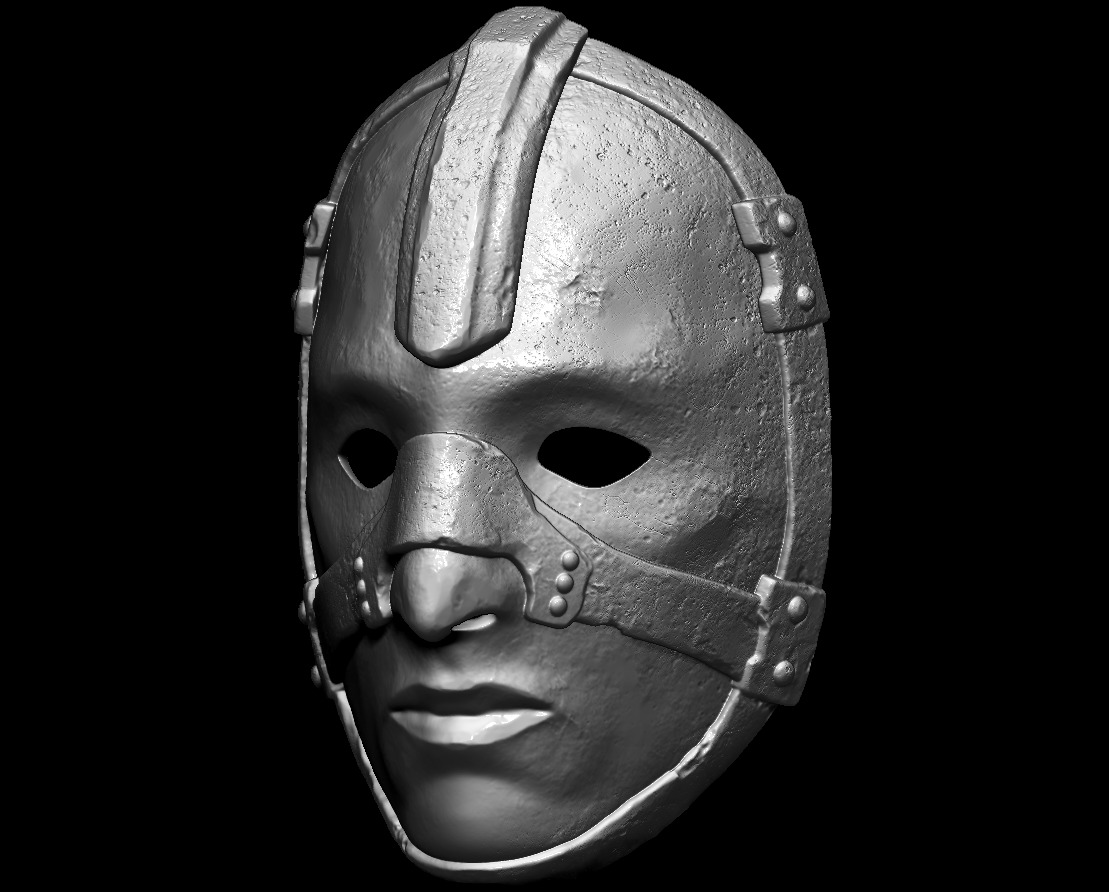 MASK OF THE LOST SINNER - DARK SOULS 2 - PENAL MASK PROP 3D print model_2