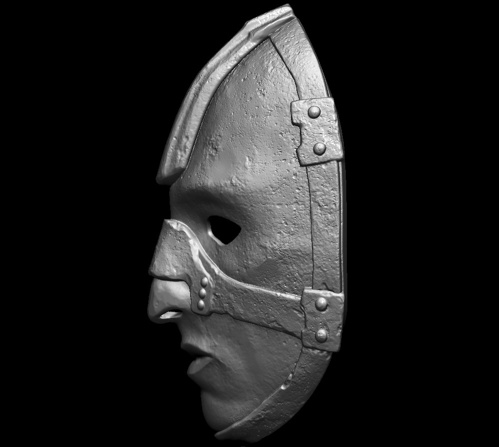 MASK OF THE LOST SINNER - DARK SOULS 2 - PENAL MASK PROP 3D print model_7