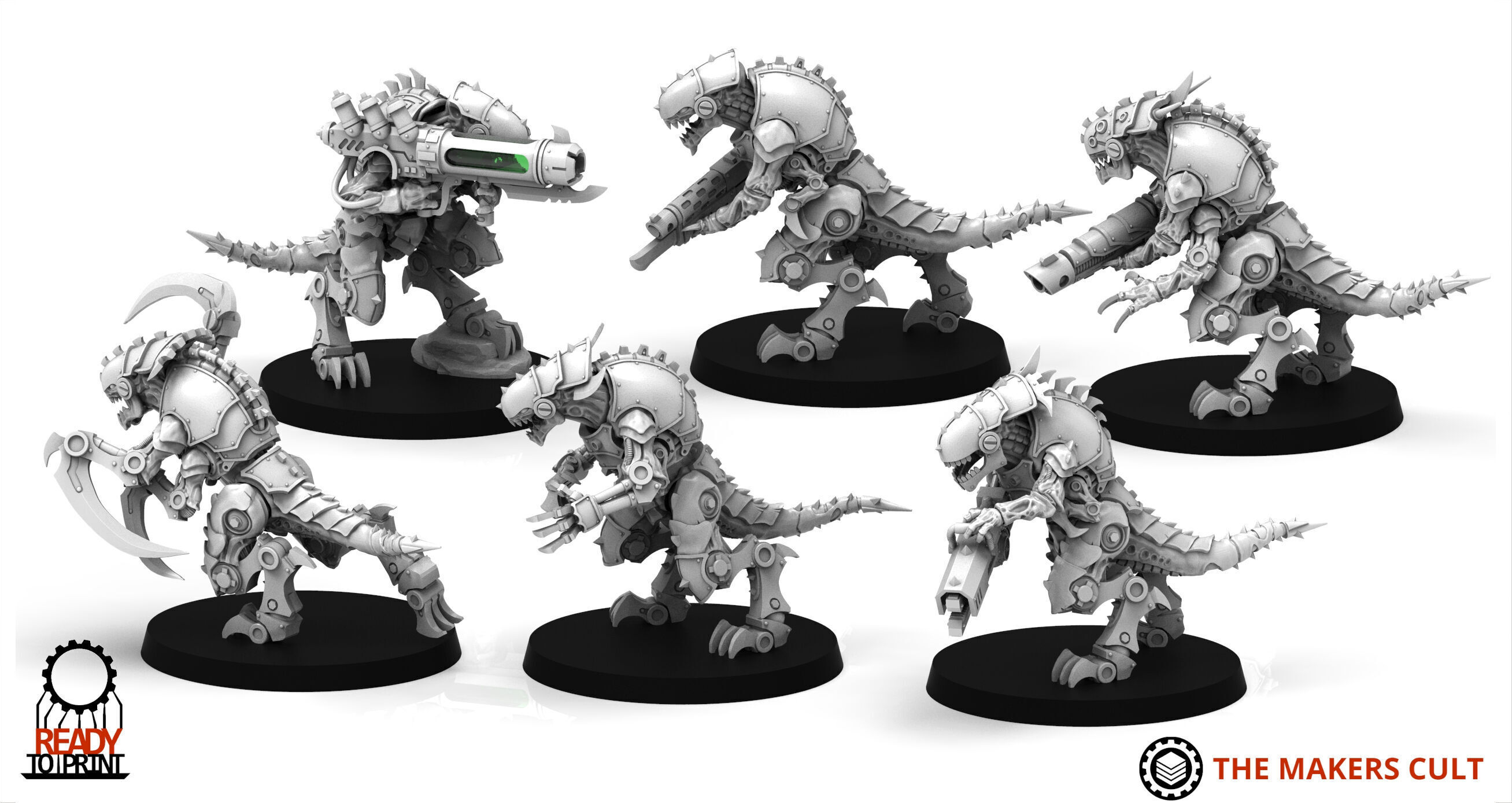 Iron Hive - Warriors MK2 3D print model_1