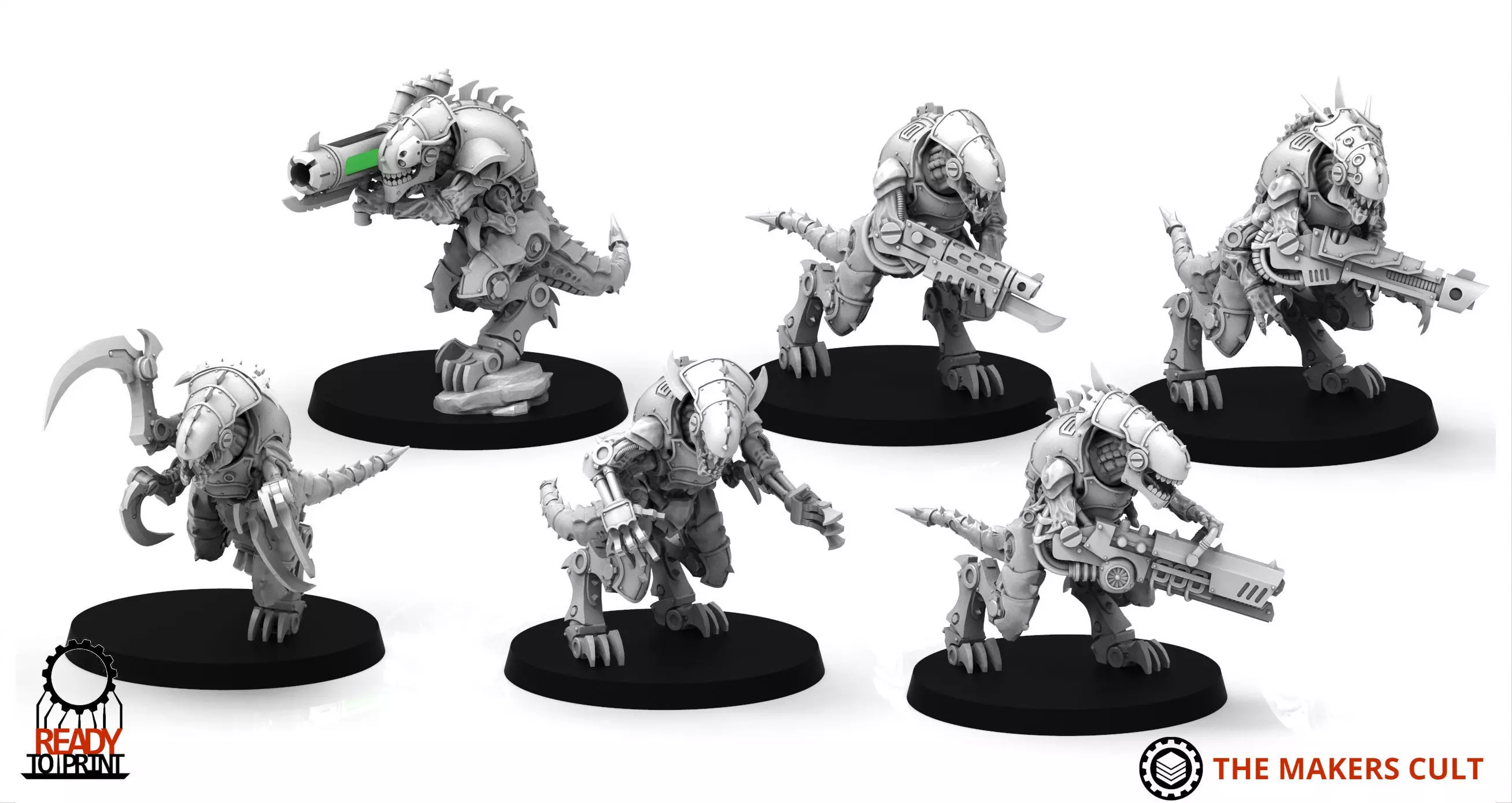 Iron Hive - Warriors MK2 3D print model_0