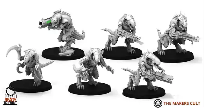 Iron Hive - Warriors MK2 3D print model