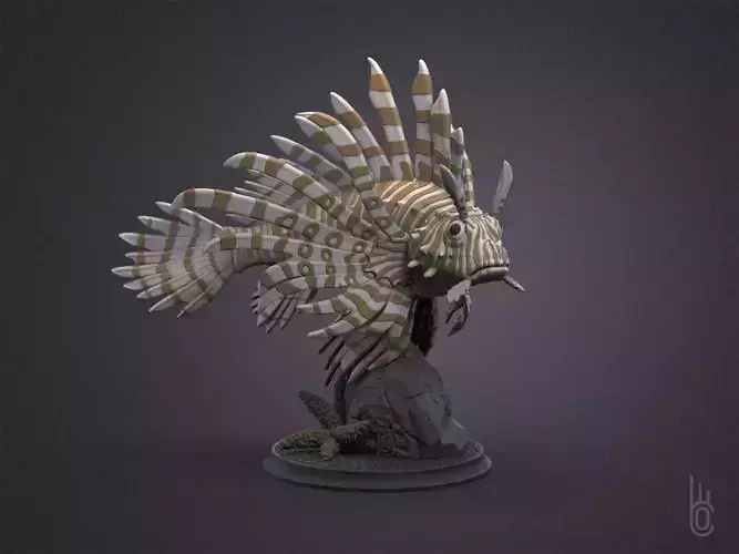 Lionfish 3D print model