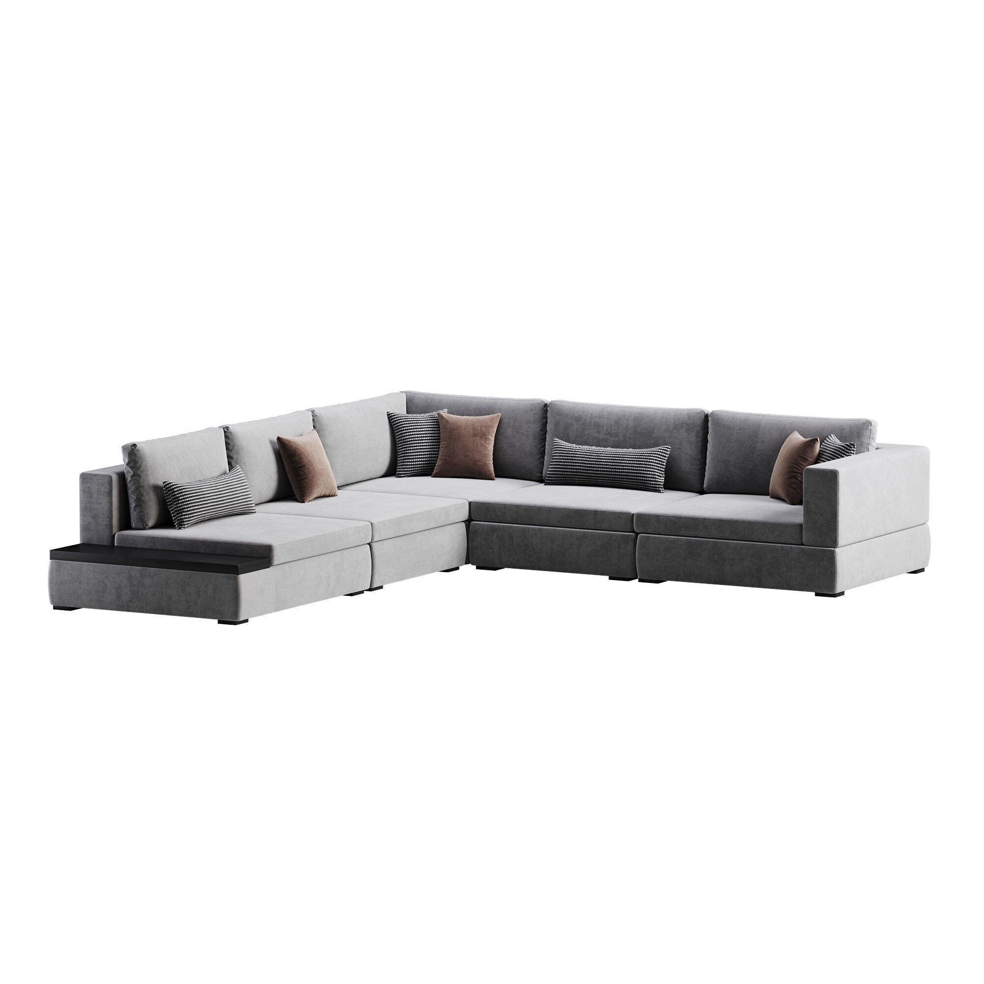 The Hunker Down Modular Sofa 3D model_8