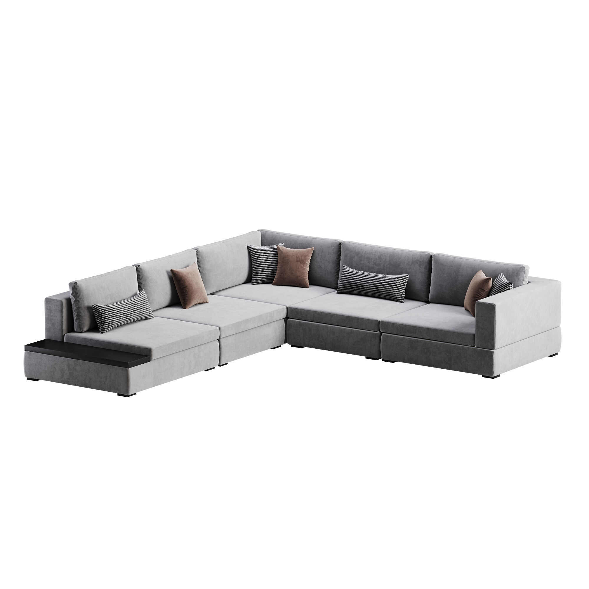 The Hunker Down Modular Sofa 3D model_12