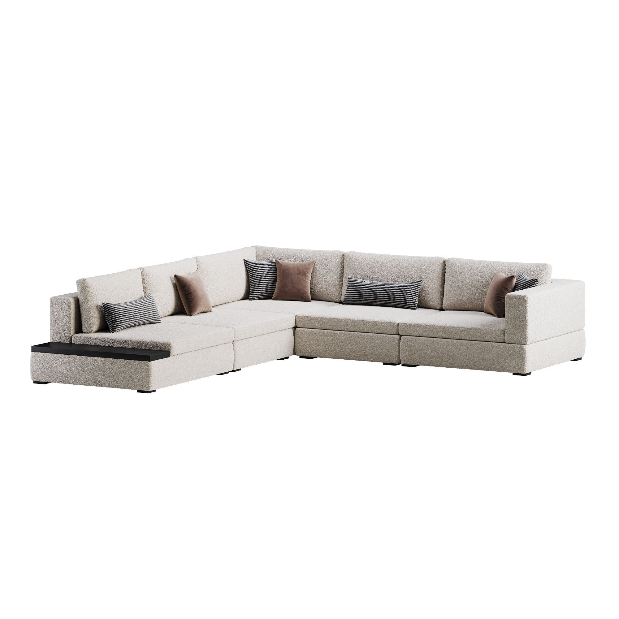 The Hunker Down Modular Sofa 3D model_7