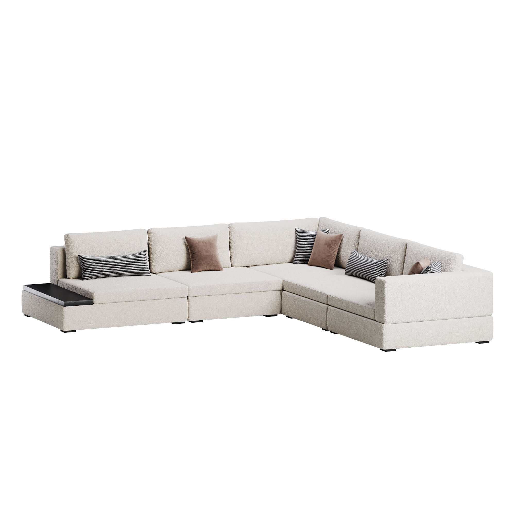 The Hunker Down Modular Sofa 3D model_4