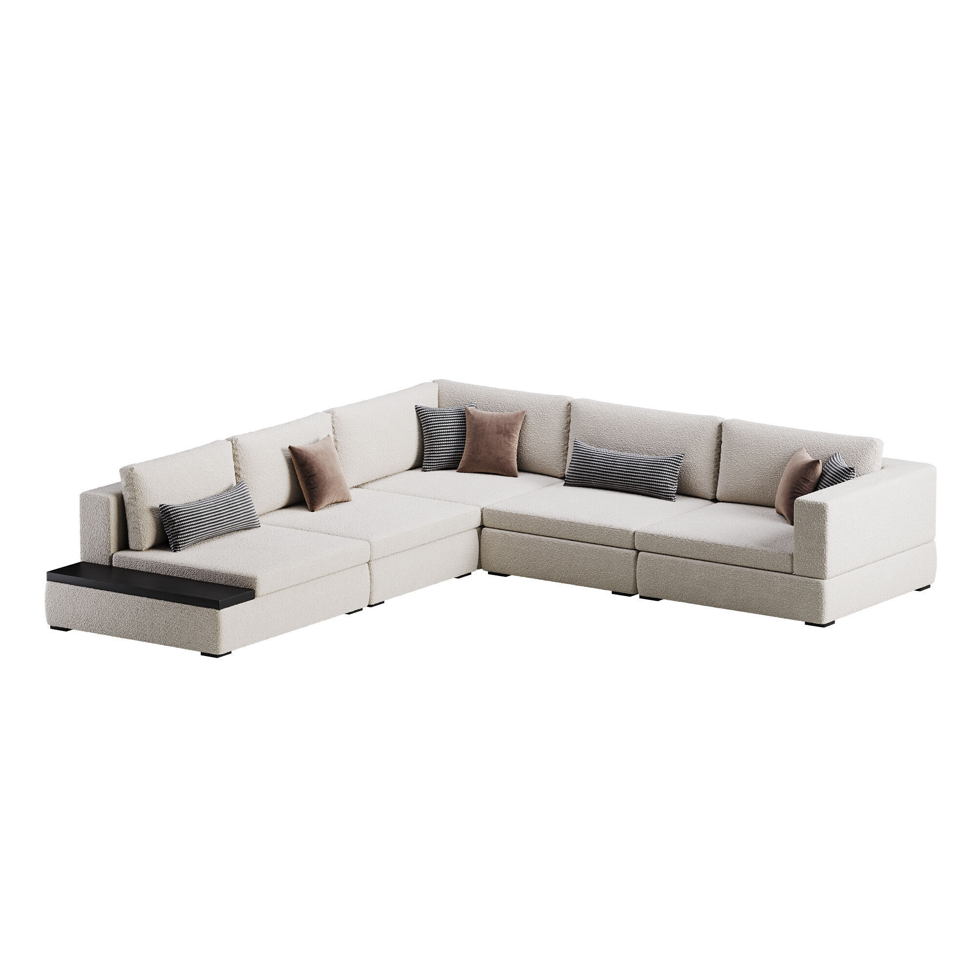 The Hunker Down Modular Sofa 3D model_5