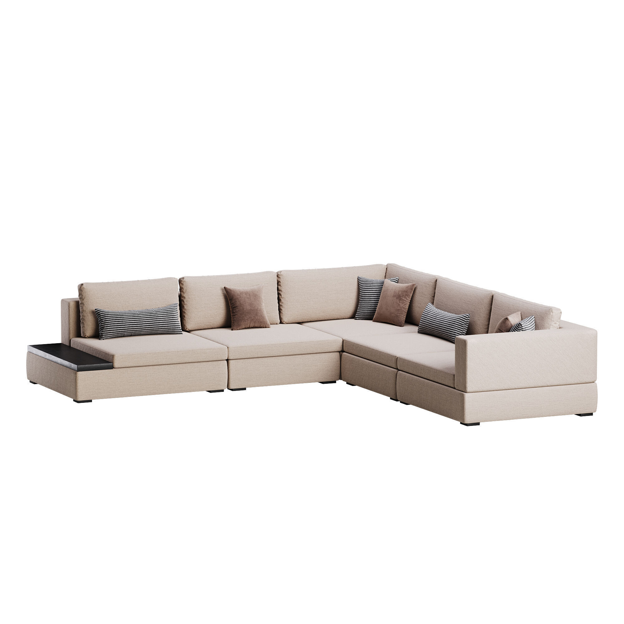 The Hunker Down Modular Sofa 3D model_10