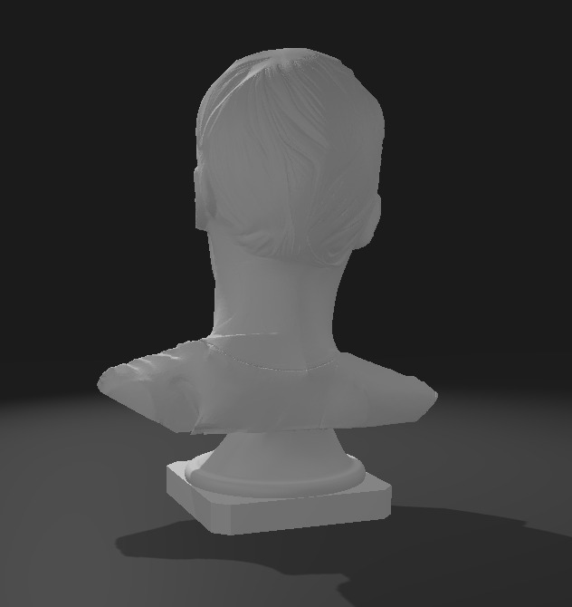 Portrait of Sam Altman inventor and co-founder of OpenAI 3D print model_3