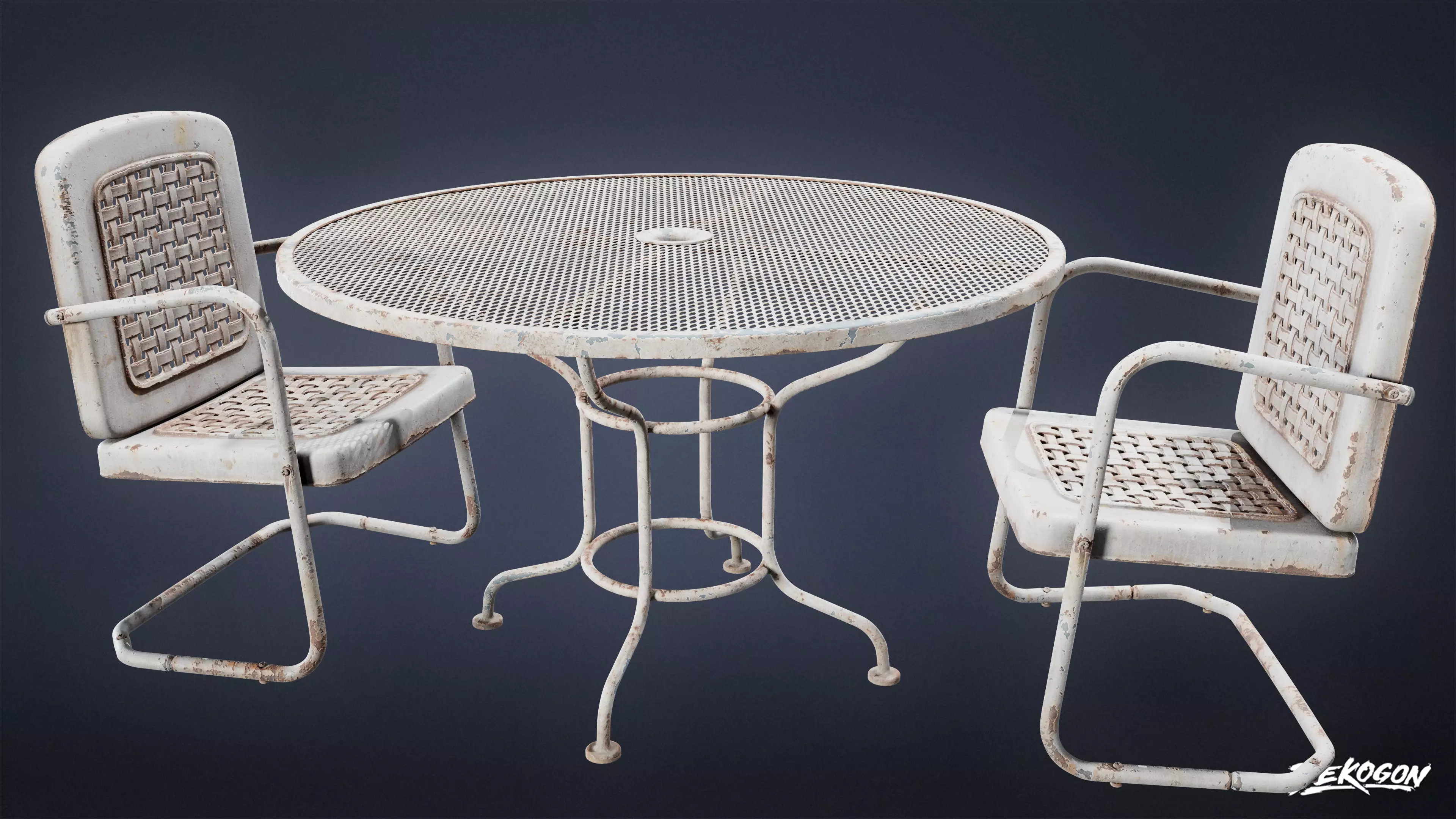 SUBURBS - Outdoor Set 01 - LOW POLY AND NANITE Low-poly 3D model