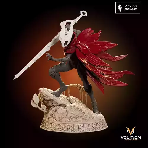 Hornet volitions version Silksong Hollow Knight FAN ART 3D print model