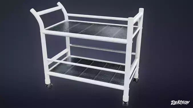 SUBURBS - Outdoor Table Set 03 - LOW POLY AND NANITE