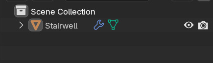 Container building site office stairs Low-poly 3D model_33