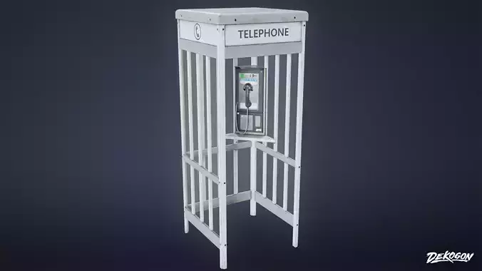 SUBURBS - Payphone 03 - LOW POLY AND NANITE