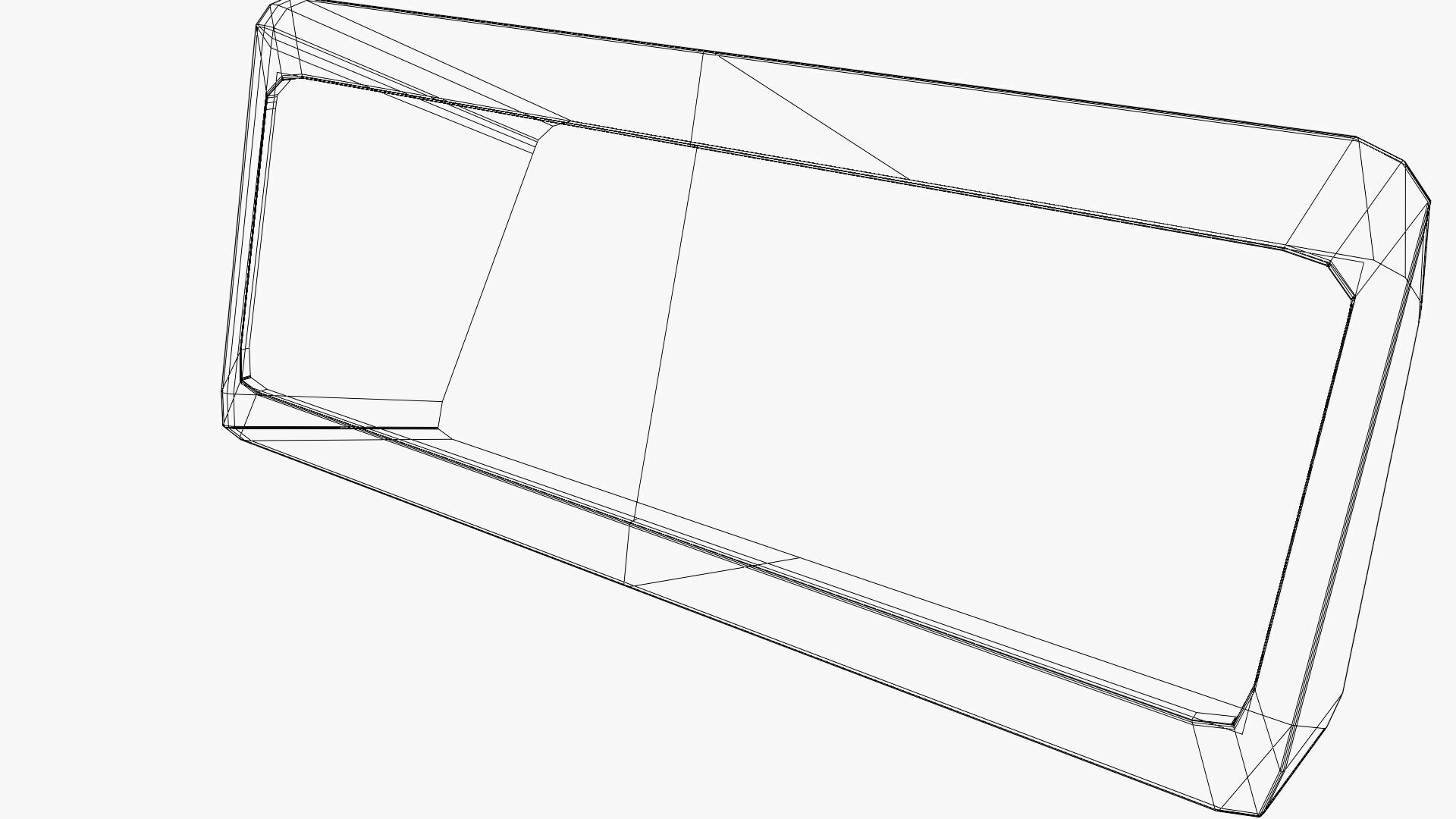 Fighter Jet Cockpit Control Panel  Low-poly 3D model_14