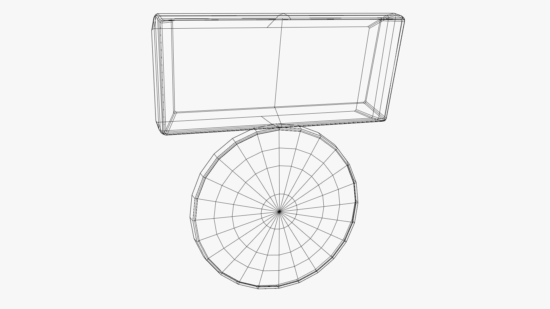 Fighter Jet Cockpit Control Panel  Low-poly 3D model_22