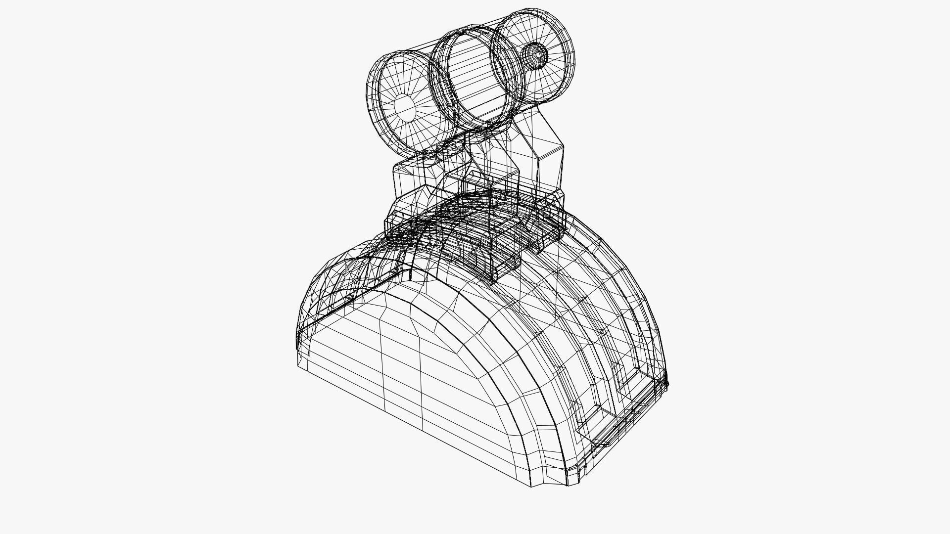 Fighter Jet Cockpit Control Panel  Low-poly 3D model_24