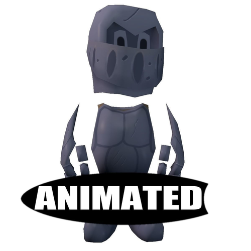 Stylized Knight - Animated Low-poly 3D model