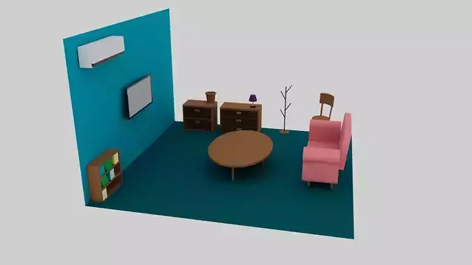 Low Poly House Essentials Bundle - Game Ready