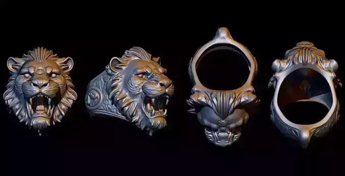Lion ring